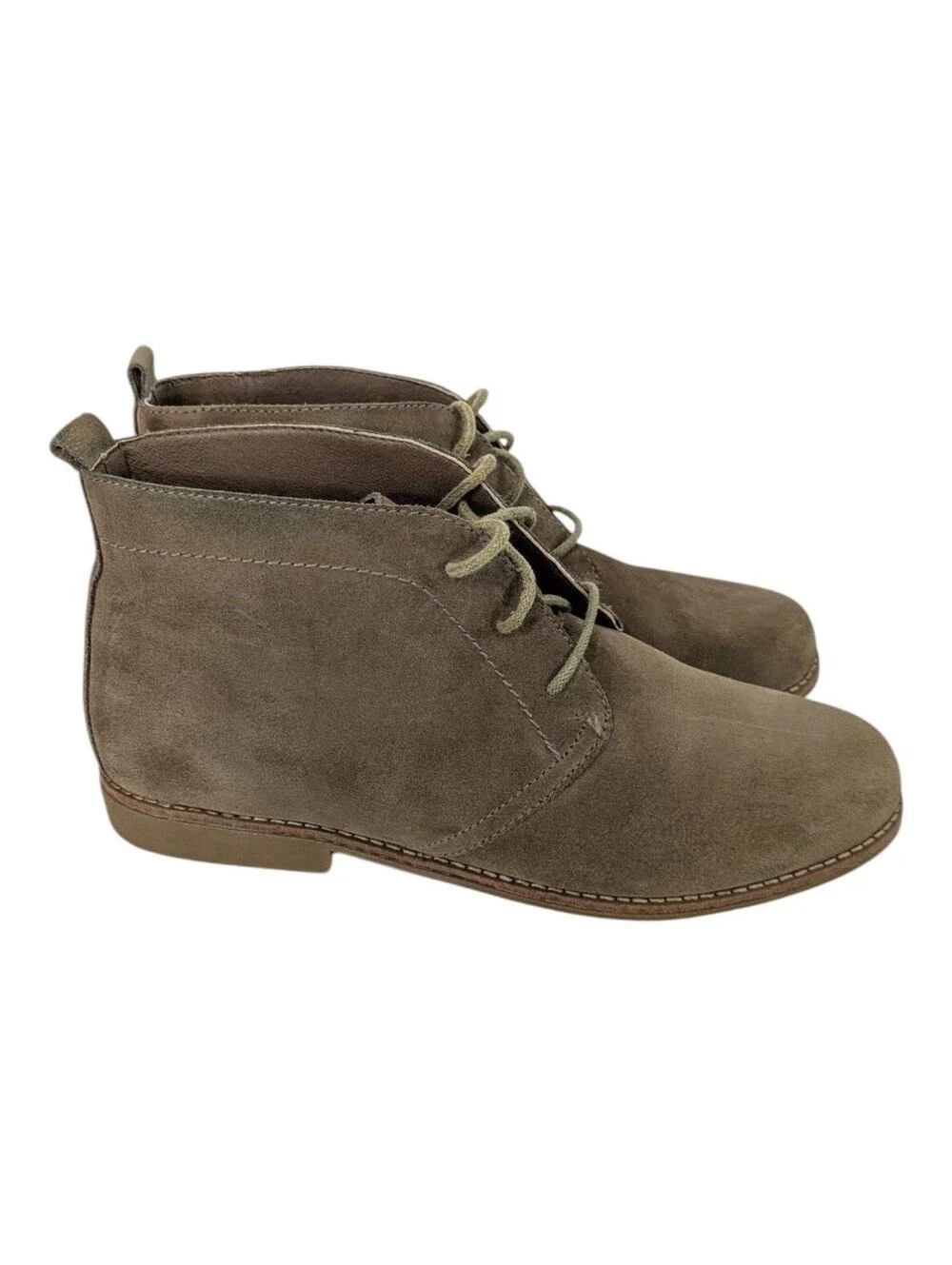 NEW White Mountain Auburn Lace Up Suede Leather Booties - Size 8 Womens